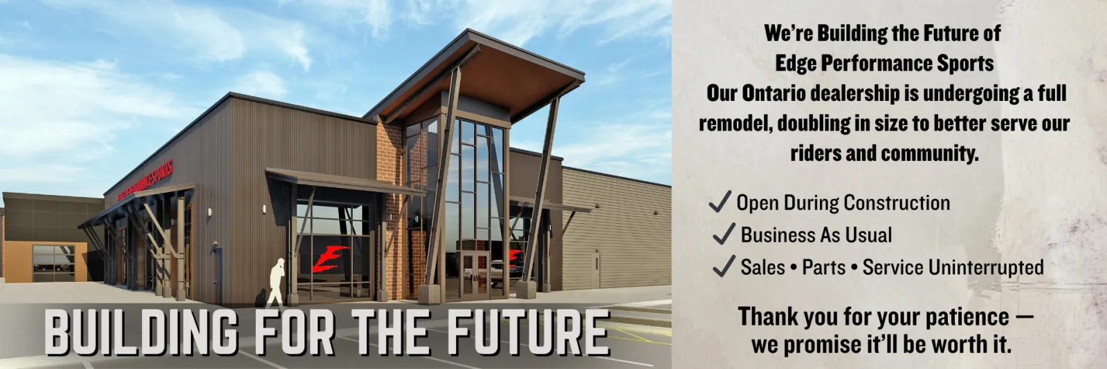 Building for the Future