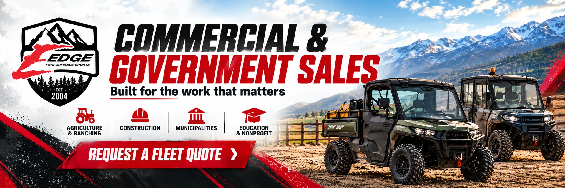 Commercial and Government Sales