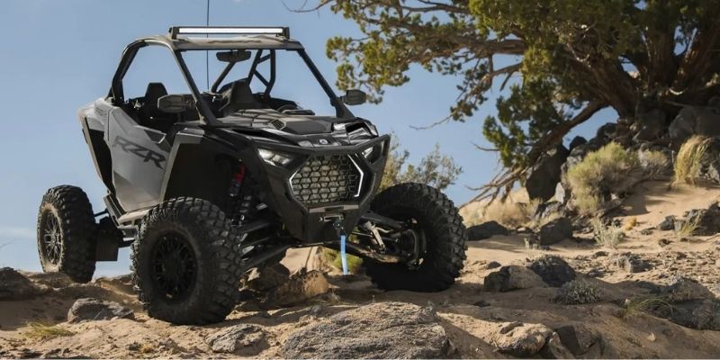 2026 Polaris RZR Pro XP in high desert terrain