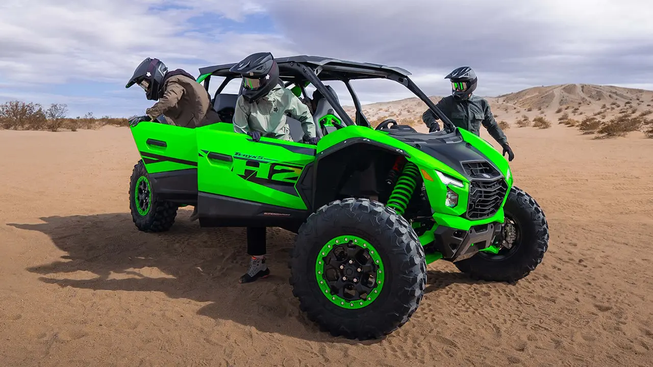 Kawasaki Teryx5 H2 with family seating
