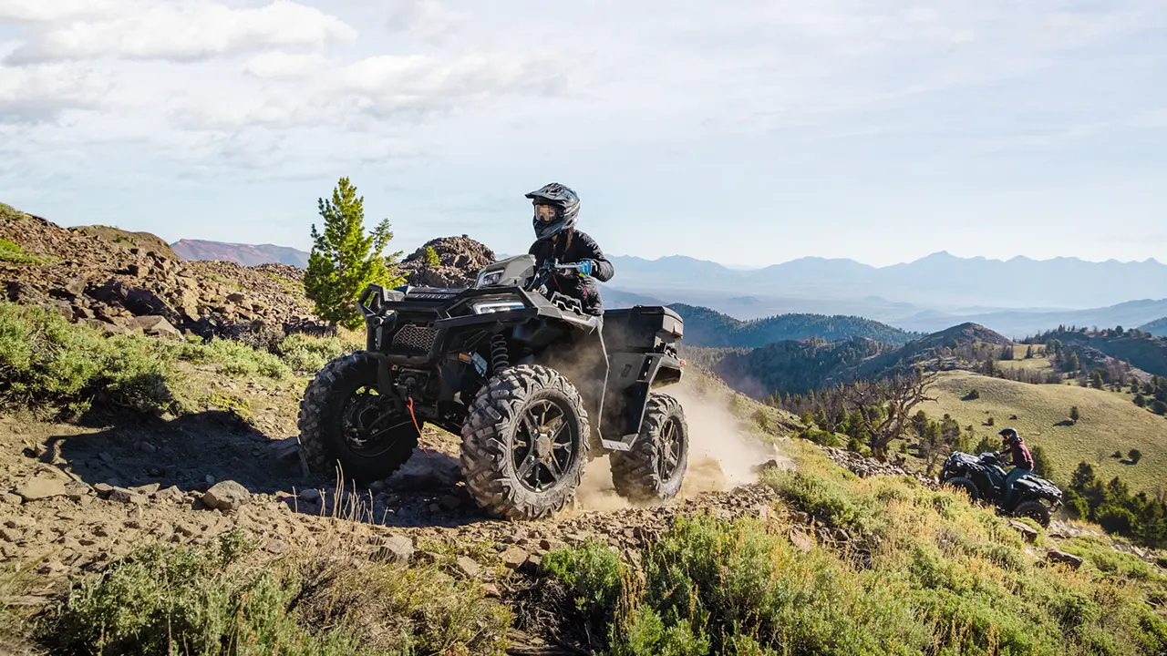 Sportsman at Hemingway Butte OHV Trailhead near Boise