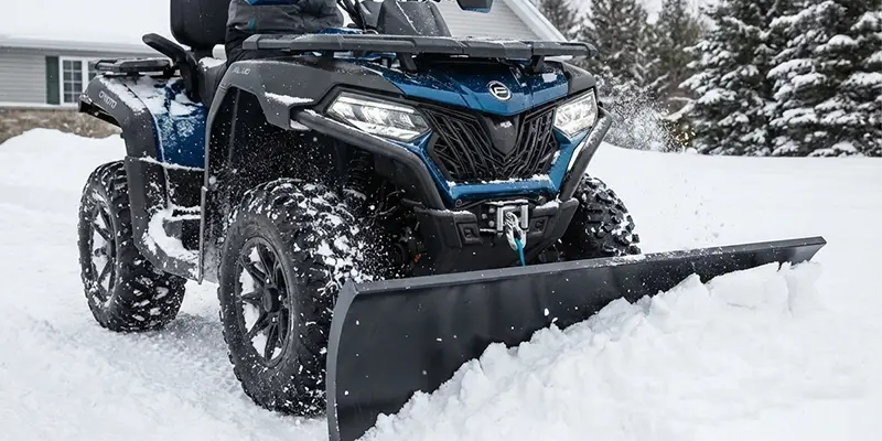 CFMOTO CFORCE 600 with Plow