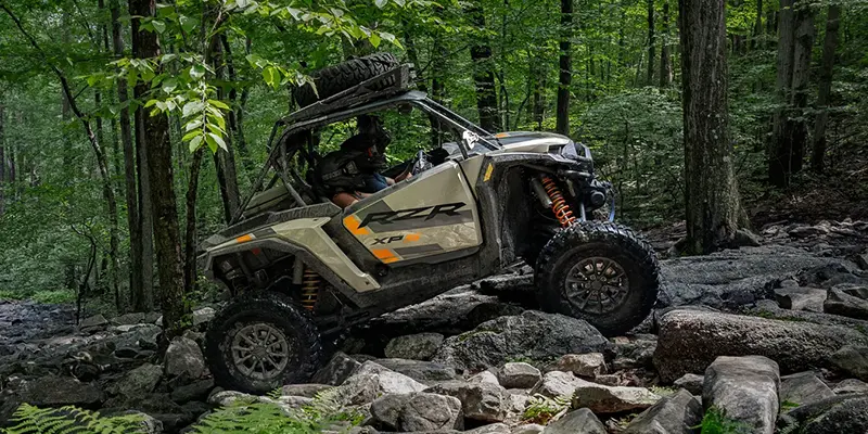 Heavy duty UTV tires and winch for Owyhee rock crawling