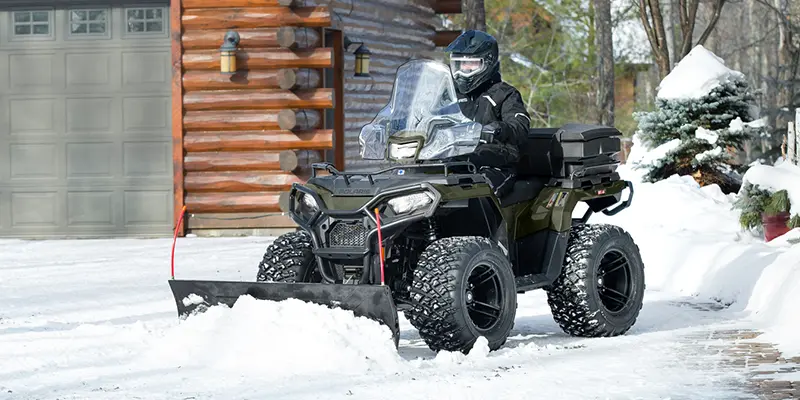 2026 Polaris Sportsman 570 with Plow
