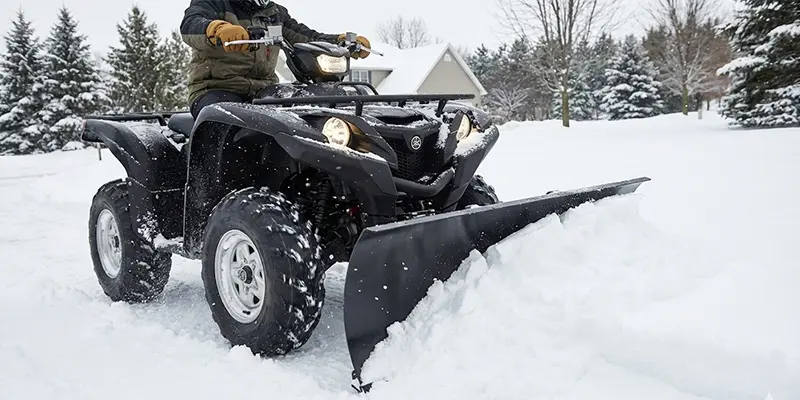 Yamaha Grizzly EPS SE (Reliability King) with Plow